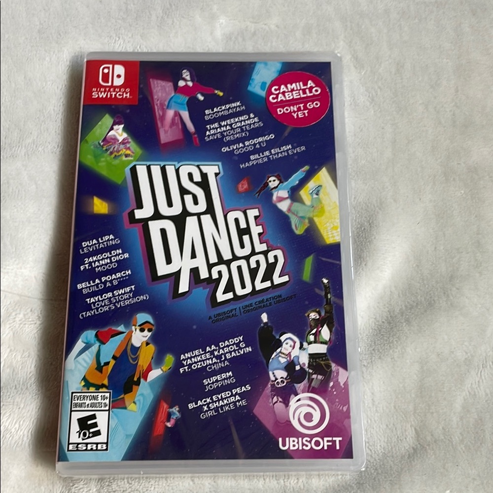 Just Dance 2022 for Nintendo Switch - Black and Purple